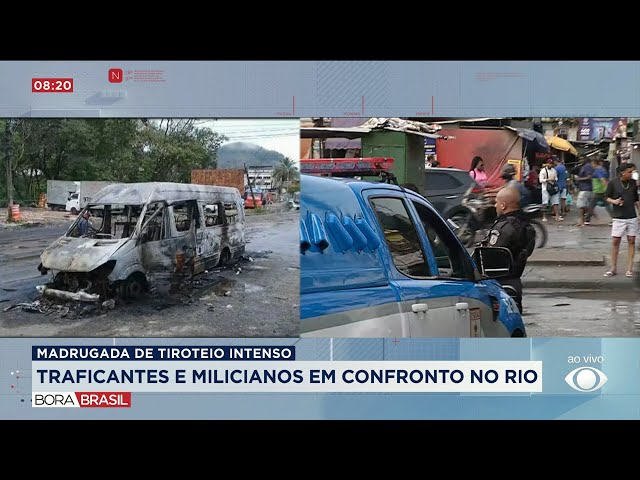 Guerra entre traficantes e milicianos no Rio de Janeiro