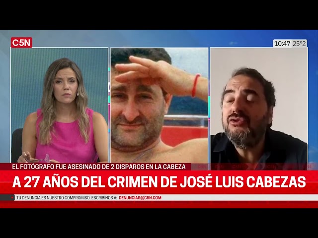 JOSÉ LUIS CABEZAS: A 27 AÑOS DEL CRIMEN del FOTÓGRAFO