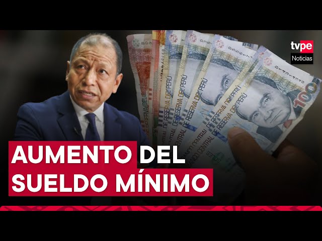 ¿Sueldo mínimo aumentará en 2024? Esto dijo el ministro de Trabajo