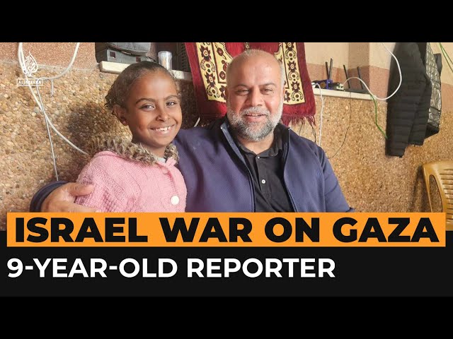 This 9-year-old is reporting the war on Gaza | Al Jazeera Newsfeed