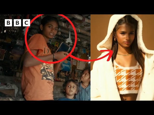 The 16 Year Old Supermodel Living In Mumbai's Slums - BBC