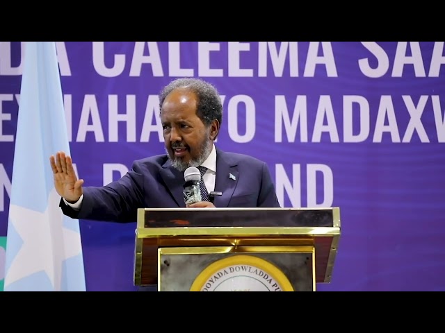 Madaxweyne Xasan Sheekh “ Dastuurka Xoolo iyo Caqli Somaaliyed lee yahay ayaa lagu dhameystirayaa,