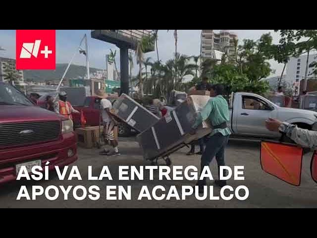 Lalo Salazar recorre Acapulco para ver la entrega de apoyos tras Otis - Despierta