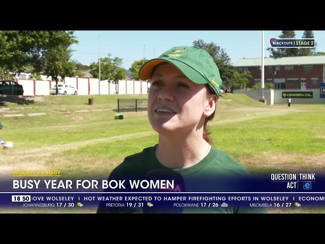 Women's rugby | Busy year for Bok women