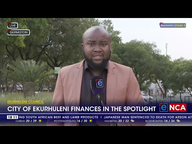 City of Ekurhuleni finances in the spotlight