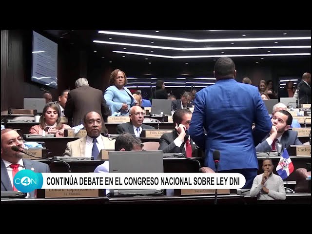 Continúa debate en el Congreso Nacional sobre ley que crea DNI