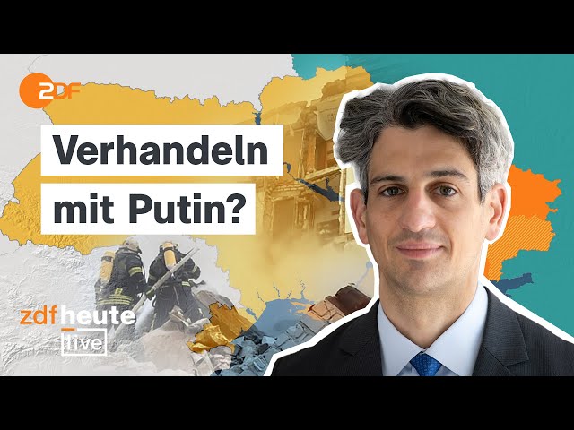 Ukraine: US-Politikberater fordert Gespräche über Kriegsende | Samuel Charap bei ZDFheute live