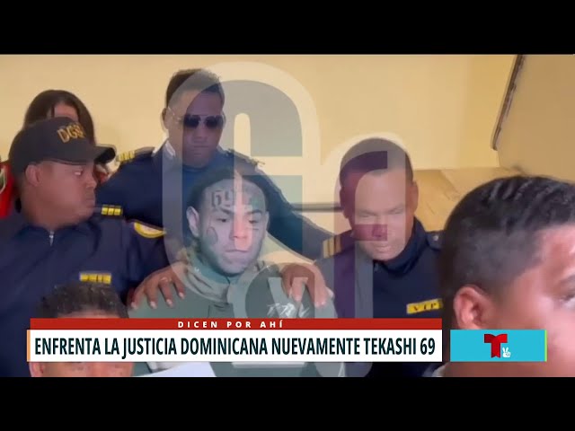 6ix9ine se enfrenta a la justicia en República Dominicana