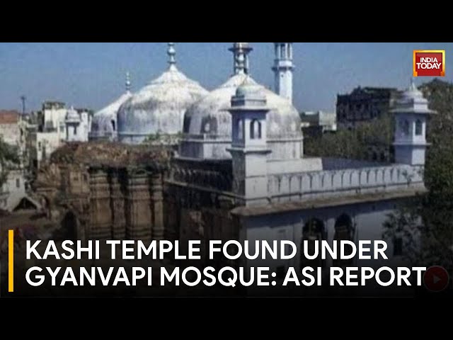 Gyanvapi Mosque Case: ASI Report Confirms Large Hindu Temple Existed