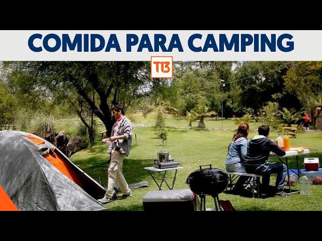 Los alimentos ideales para llevar a campings o paseos