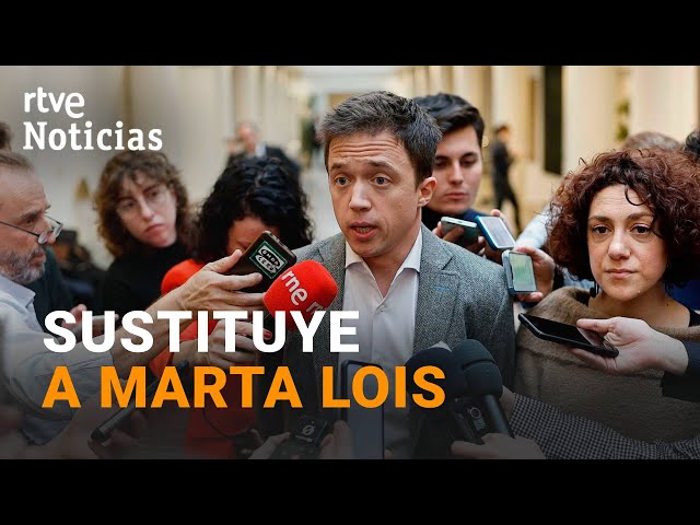 SUMAR: ELIGE a ÍÑIGO ERREJÓN como NUEVO PORTAVOZ en el CONGRESO de los DIPUTADOS | RTVE Noticias