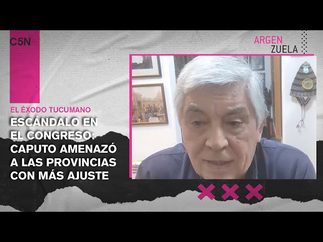 El ÉXODO TUCUMANO: ESCÁNDALO en el CONGRESO