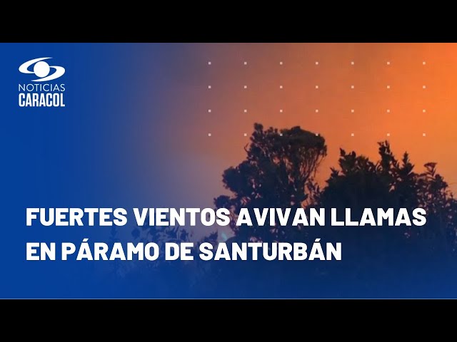 Alcalde de Tona tras nuevo incendio: “Gobierno, ponga la mirada sobre el Páramo de Santurbán”