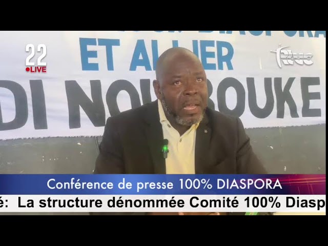 Société:  La structure dénommée Comité 100% Diaspora, via une conférence de presse tenue le jeudi 25