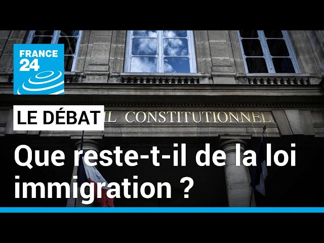 Que reste-t-il de la loi immigration après son examen par le Conseil constitutionnel ?