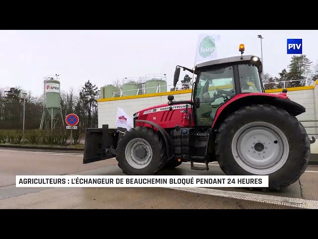 Agriculteurs : l’échangeur de Beauchemin bloqué pendant 24 heures