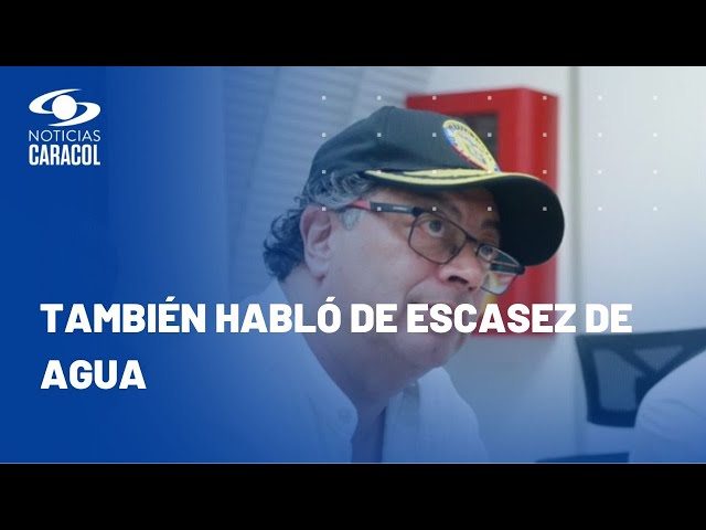 Presidente Gustavo Petro les jaló las orejas a algunos alcaldes en esta temporada de incendios