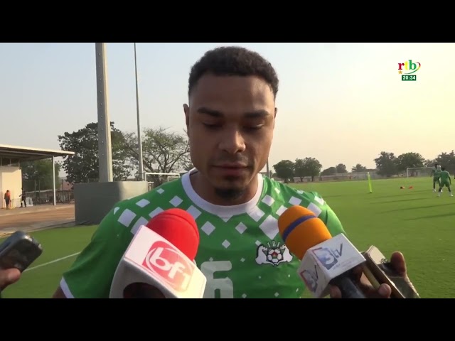 Séance d'entraînement des Etalons pour préparer le match des 8e de Finale contre le Mali