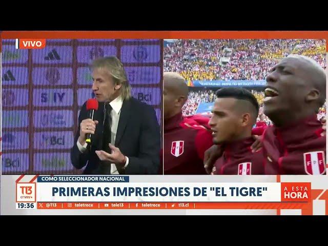 Las primeras impresiones de "El Tigre" como seleccionador nacional