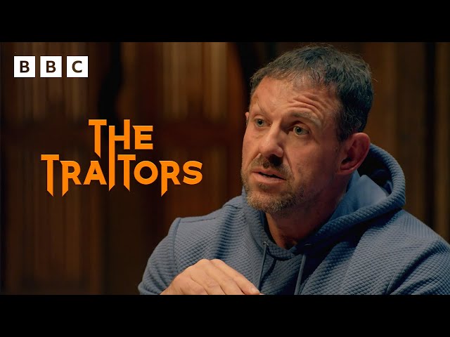 Two players go head to head in Traitors PENULTIMATE round table  | The Traitors - BBC