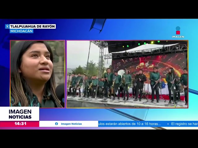 La música cambió la vida de Lourdes, integrante de la banda La Nueva de San Juan