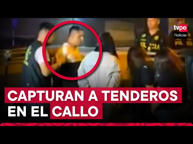 Callao: cae banda de tenderos con prendas valorizadas en S/40 000