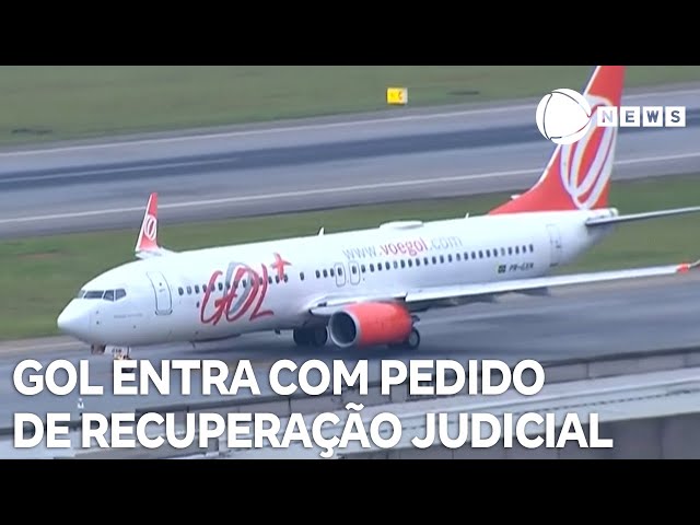 Gol entra com pedido de recuperação judicial nos EUA