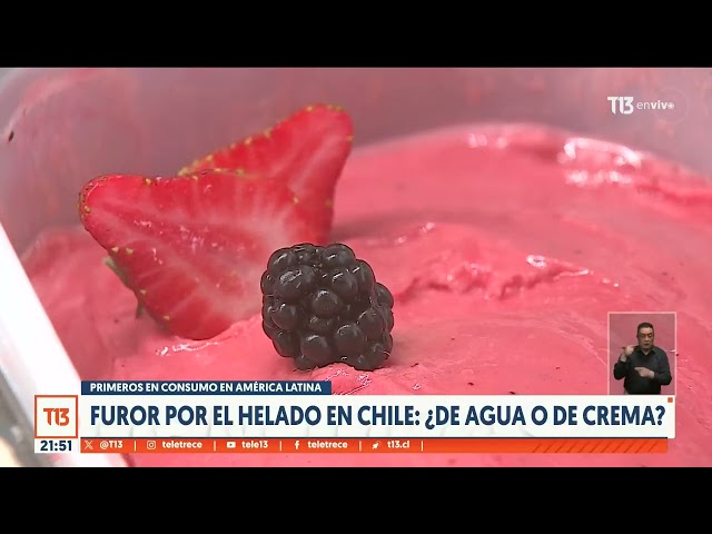 Chile es el país que más consume helado en América Latina: ¿de agua o de crema?