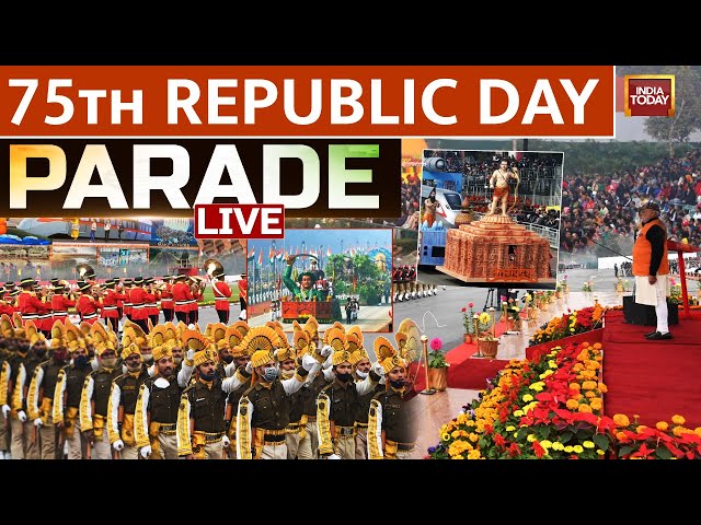 India's 75th Republic Day Parade LIVE | India Republic Day 2024 News | PM Modi LIVE | India Tod