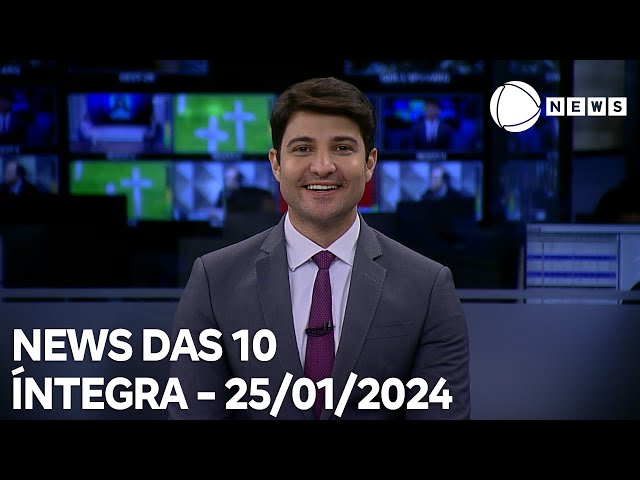 News das 10 - 25/01/2024