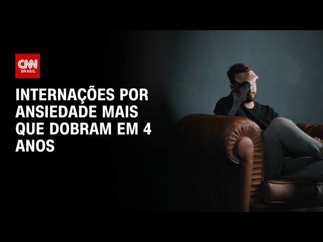 Internações por ansiedade mais que dobram em 4 anos | BRASIL MEIO-DIA