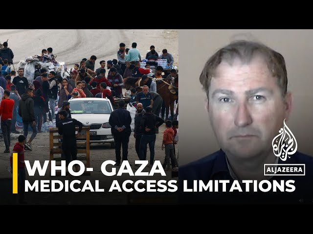 WHO: Displaced Palestinians unable to access medical services