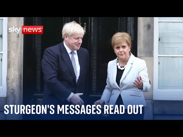 COVID inquiry: Sturgeon branded Boris Johnson a 'clown' in pandemic messages