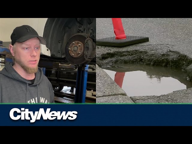 More potholes popping up around Metro Vancouver