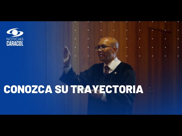 Magistrado Gerson Chaverra se convirtió en el primer presidente afro de la Corte Suprema de Justicia