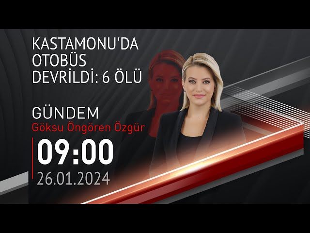  #CANLI | Göksu Öngören Özgür ile Gündem | 26 Ocak 2024 | HABER #CNNTÜRK