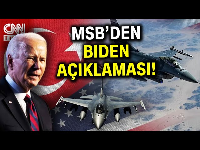 Biden’ın F-16 Satışı İçin Tavsiye Mektubuna MSB’den Açıklama! #Haber