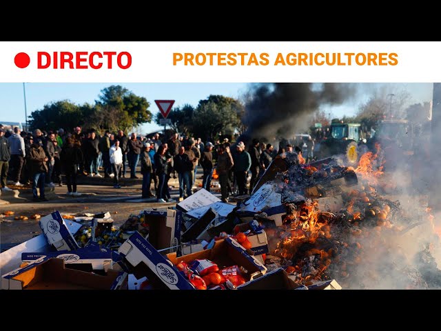 FRANCIA  EN DIRECTO: Los AGRICULTORES intentan BLOQUEAR los ACCESOS a PARÍS | RTVE Noticias