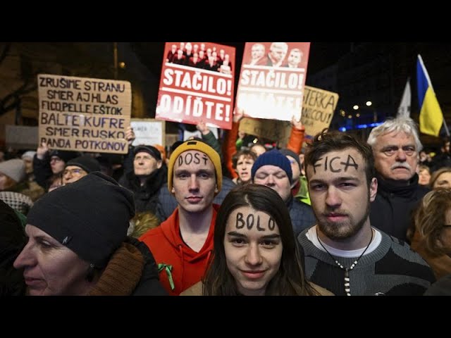 Umstrittene Justizreform: Proteste in der Slowakei gegen Regierung