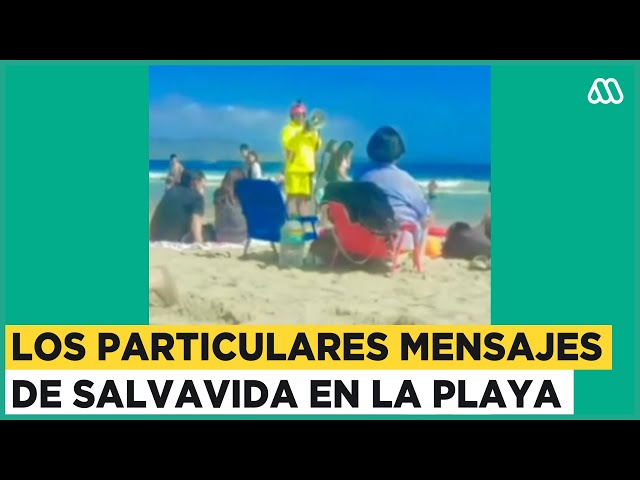 Mensaje de salvavida en playa genera debate en redes sociales