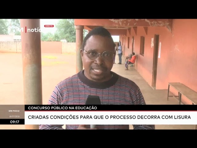 Concurso público na educação / Cuanza-Norte: Criadas condições para que o processo decorra com