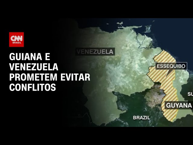 Guiana e Venezuela prometem evitar conflitos | LIVE CNN