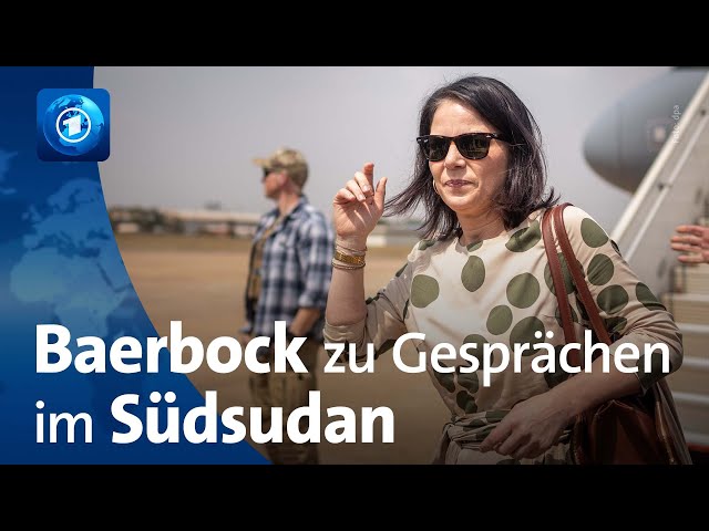 Afrika-Reise: Baerbock im Südsudan