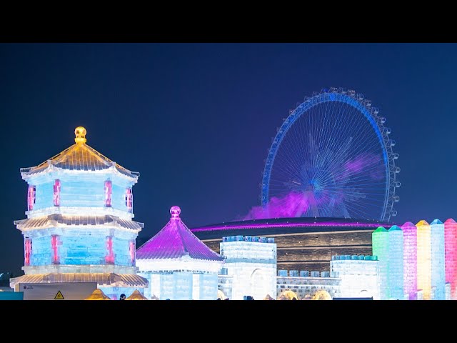 Live: Harbin Ice and Snow World wows visitors with spectacular sculptures – Ep. 21