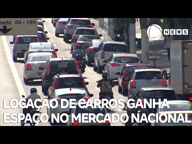 Locação de automóveis ganha espaço no mercado nacional