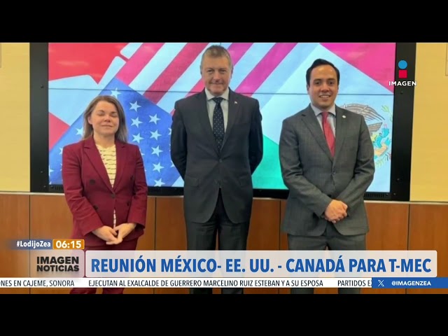 ​​​​​​​México sostiene reuniones bilaterales con Estados Unidos y Canadá | Noticias con Paco Zea