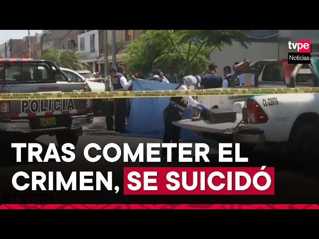 San Miguel: sujeto asesinó a su expareja en plena vía pública y luego se suicidó