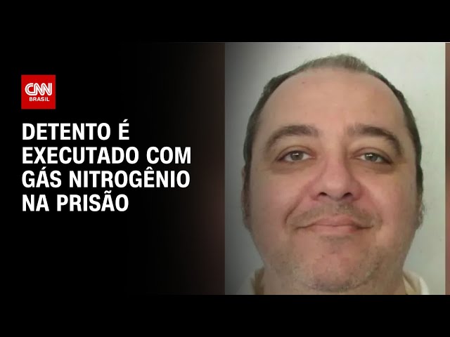 Detento é executado com gás nitrogênio na prisão | LIVE CNN