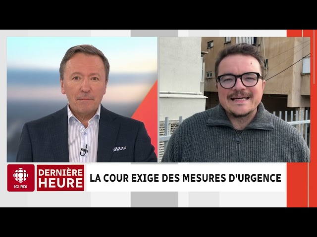 D'abord l'info | La Cour exige des mesures d'urgence