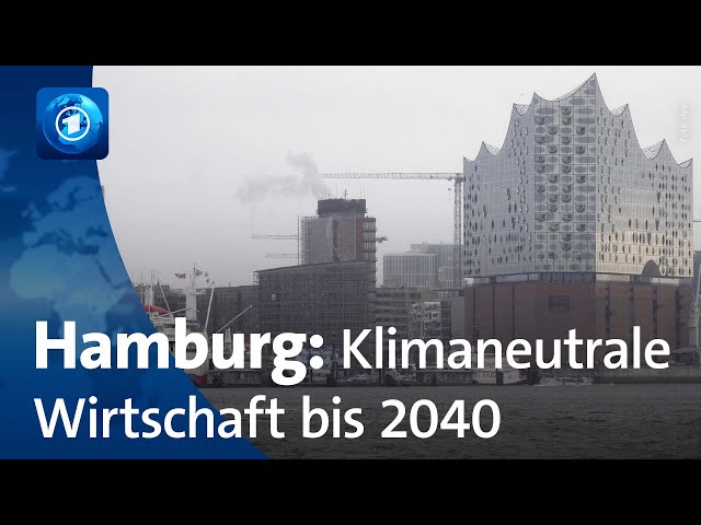 Wirtschaft in Hamburg will bis 2040 klimaneutral produzieren